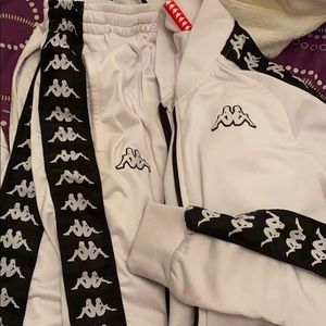 Kappa tracksuit small but can fit medium
